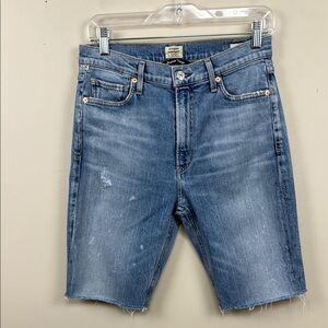 🎀Citizens of humanity jean short jorts 27 cut off long denim shorts